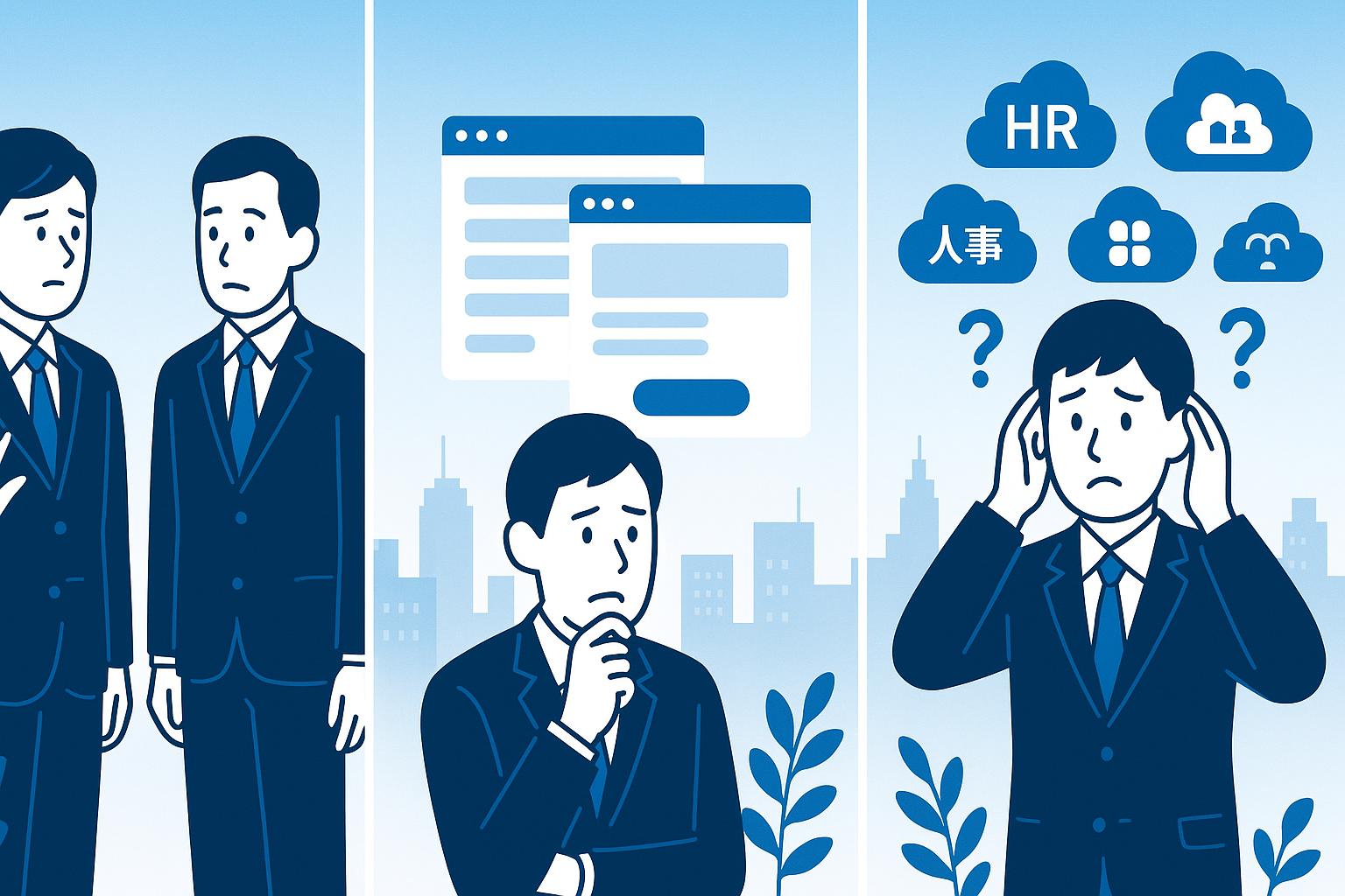 紙勤怠・手計算が続く本当の理由
