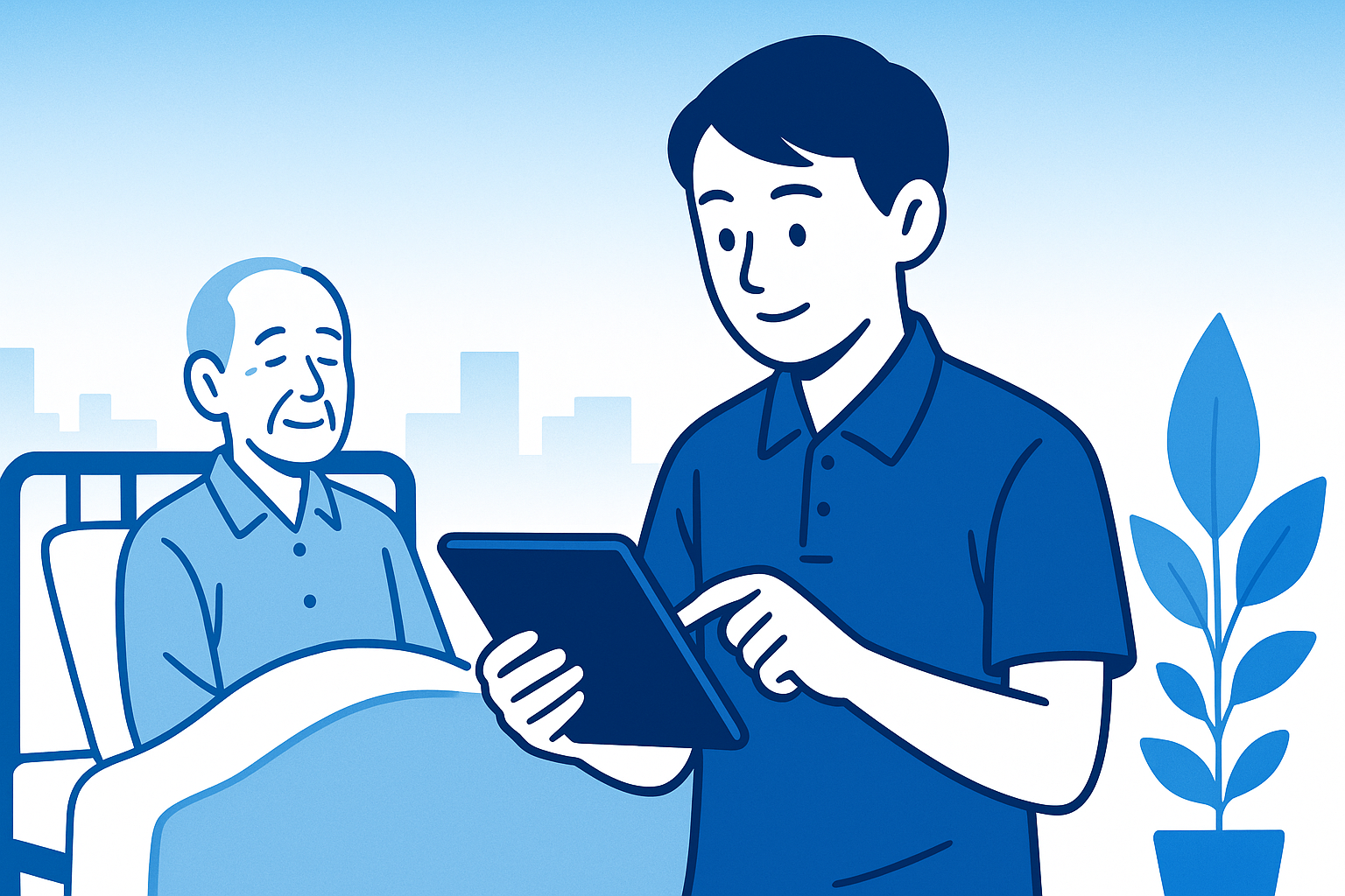 介護職員の離職を減らすDX。業務負担軽減と「やりがい」の両立