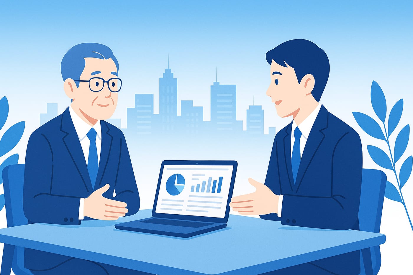 FAQ9_keyvisual DXと事業承継を同時進行させる。後継者不在の中小企業が取るべき選択
