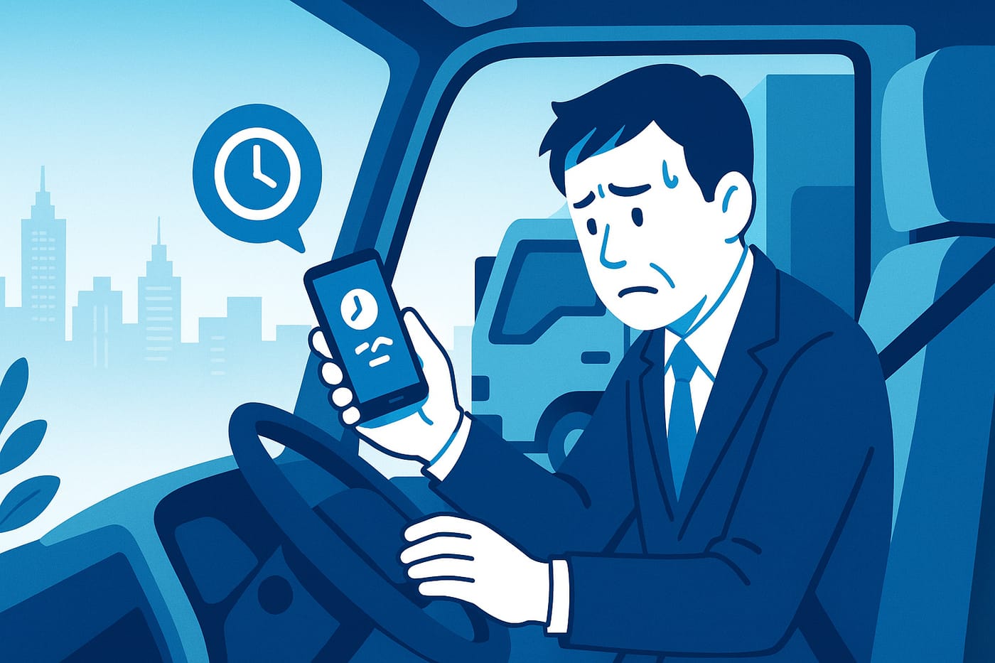 運送業の2024年問題とDX。ドライバー不足を配車最適化で補う