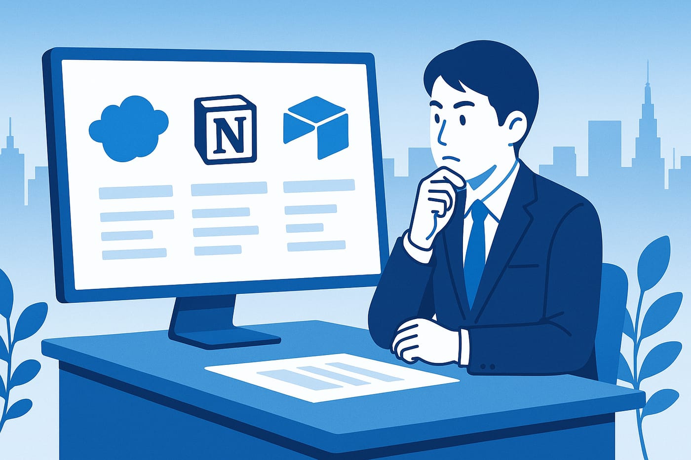 kintone vs Notion vs Airtable。中小企業の業務管理ツール比較2026