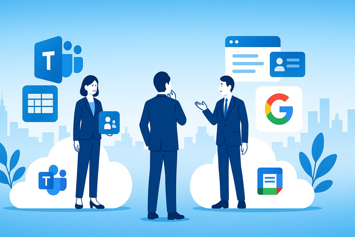 Microsoft 365 vs Google Workspace。中小企業のクラウド移行どちらが正解か
